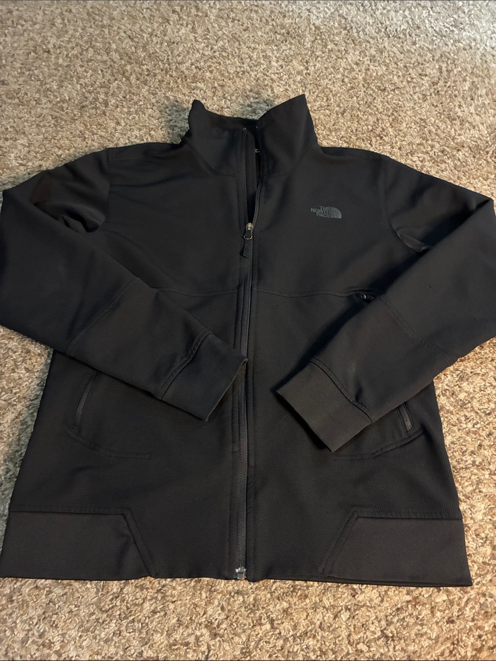 The North Face Men's Black Lightweight Zip Jacket